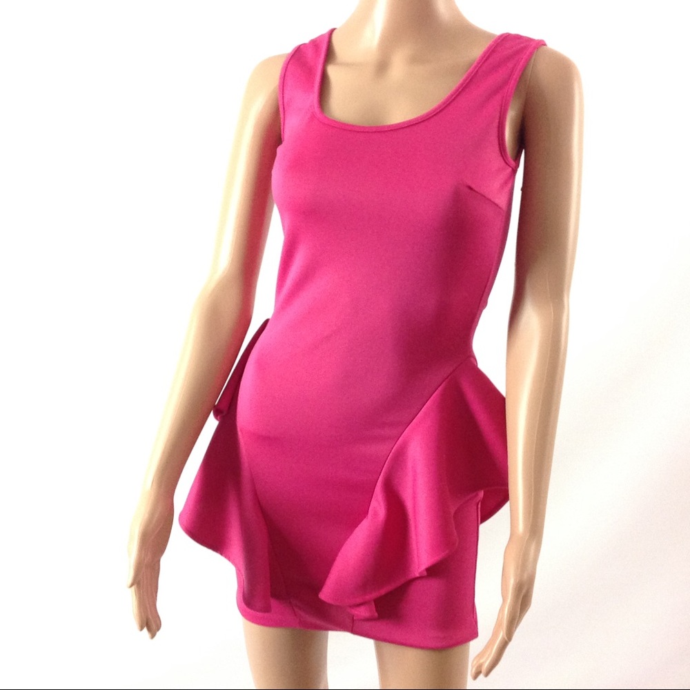 Top Ten USA women Fashion Tunic Size S Pink Dress